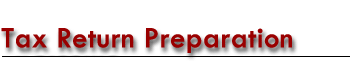Tax Return Preparation